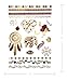 Terra Tattoos Gold Metallic Temporary Tattoos Waterproof Nontoxic Long Lasting Perfect for Beach, Festivals, & more (Festival)