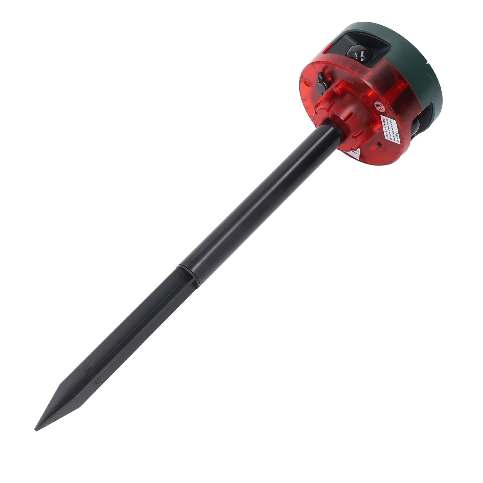 Solar Outdoor Motion Sensor Alarm, IP55 Waterproof 129db Siren 360 Deg Detection Outdoor Motion Sensor Alarm, Supports Recording 13 Kind Sounds Multi Mode Flash for Home Yard Villa