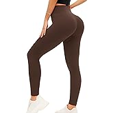 Buttery Soft High Waisted Leggings for Women Butt Lifting No See Through Tummy Control Workout Gym Yoga Pants