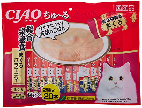 いなばペットフード CIAO ちゅ～る まぐろバラエティ 40本入りの商品画像
