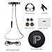 Bluetooth Headphones Sports Wireless Earbuds Stereo Sound Powerful Bass in-Ear V4.1 Magnetic Earphone with Built-in Mic Fast Pairing Sweatproof 8 Hours Music Hard Protective Carrying Case Free !