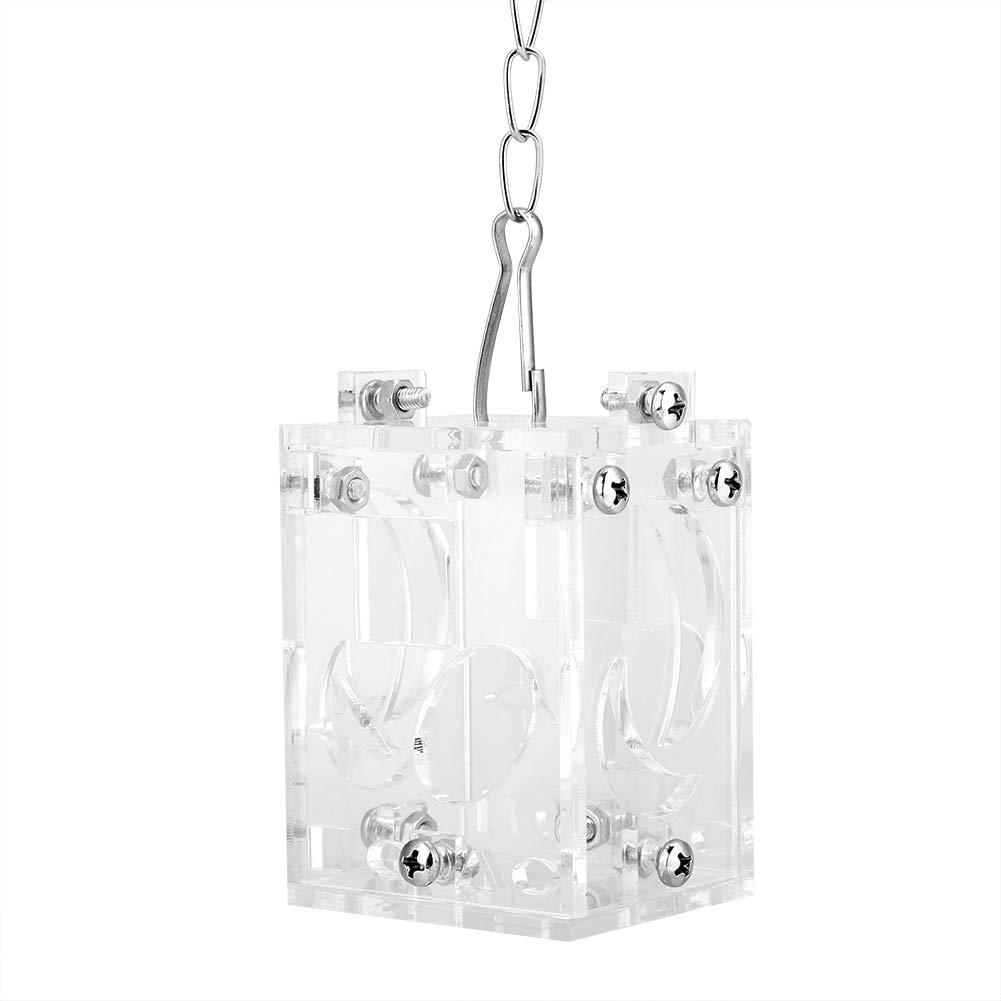 Creative Square Parrot Feeder Toy Funny Foraging Toys Hanging Seed Food Fruit Feeding Toys for Pet Budgie Parakeet Cockatoo Dove