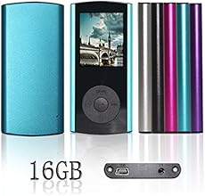 G.G.Martinsen 16 GB Mini Usb Port Slim Small Multi-lingual Selection 1.8 LCD Portable Mp3/Mp4, Mp3Player , Mp4Player , Video Player , Music Player , Media Player , Video player ,Audio player With Photo Viewer , E-book Reader , Voice Recorder ,Games & Movie, a Slot for a micro SD card--Blue