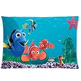 DIY Soft Cotton Home Bedding Pillowcase 2 Sides 20 X 30-Creative Disney Cartoon Film Finding Nemo Cute Marlin Dory Photos-3