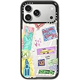 CASETiFY Impact iPhone 17 Pro Max Case [Slim/Compatible with Magsafe / 8.2 ft. 4X Military Grade Drop Protection] - Welcome to New York - Clear Black