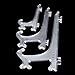 Fashionclubs 10pcs/set Plastic Folding Plate Stand Holder Easels Display Stands For Plate Dish And Picture Frame (7