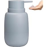 Hand Soap Dispenser for Bathroom Lotion Dispenser 18 oz Plastic Soap Dispenser Pump Bottle Refillable with Rust-Proof Plastic Pump for Kitchen Countertops