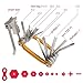 SPECTR Bike Repair 11 in 1 Function Tool Kit, Gold