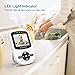 [UPGRADED VERSION] Video Baby Monitor with Digital Camera, 2.4'' LCD Display, Infrared Night Vision, Temperature Monitoring, Two Way Talkback Function and Lullabies