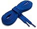 OrthoStep Narrow Flat Athletic 54 inch Royal Blue Shoelaces - High Durability Shoe and Sports Shoelaces 2 Pair Pack