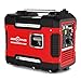 Rockpals 2000-Watt Super Quiet Inverter Generator, 9 Hours Time Portable Camping Gas Power Generator, CARB Compliant With Eco-Mode, Parallel Ready, Dual 120V AC Outlet, 2 USB Ports, 12V DC Output