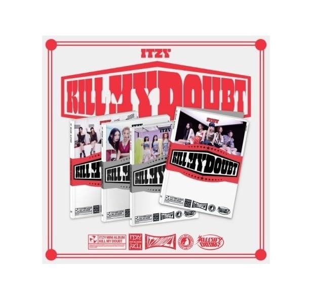 ITZY - Kill My Doubt [Standard] Album+Pre-Order Benefit (C ver.)
