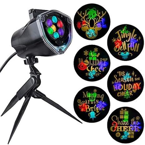 Disney Mickey Mouse Magic Holiday Outdoor Stake Light Projector Led Multi Color Weihnachtsdekoration Mobel Wohnen Aussendekoration