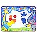 Stockyfy Aqua Magic Mat Water Doodle Mat Water Drawing Play Mat Size 29.5 × 20.4 Inches for Kids Boys Grils Educational Toys with 2 Magic Pens and Animals Templates