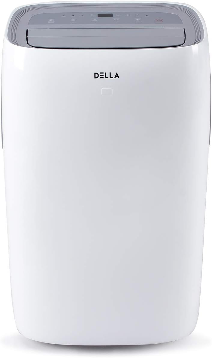 10 000 Btu Cools 400 Square Feet Basics Portable Air Conditioner With Remote Tools Home Improvement Air Conditioners Guardebem Com