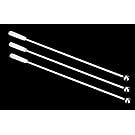 7.4 Inches Small Rectangular Paddles Stainless Steel Swizzle Stick Cocktail Picks Coffee Stirrers (Set of 3)