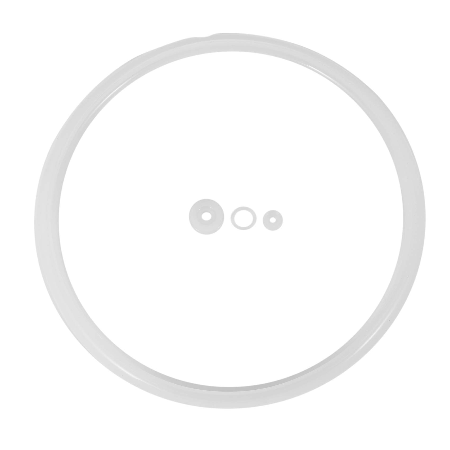 RESFNSE Replacement Silicone Rubber Electric Pressure Cooker Parts Sealing Ring Gasket Home 5-6L