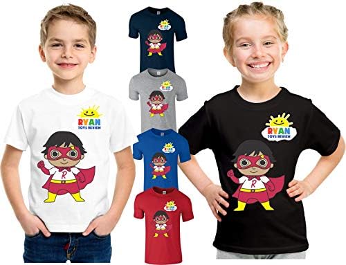 Ryan Toys Review T Shirt Birthday Gift Present Girls Boys Kids Christmas Xmas Top