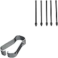 5 Pack Black Tab S9 S Pen Nibs Replacement Compatible with Samsung Galaxy Tab S9 Ultra/S9 Plus S Pen Tips Replacement + 1 Tweezer