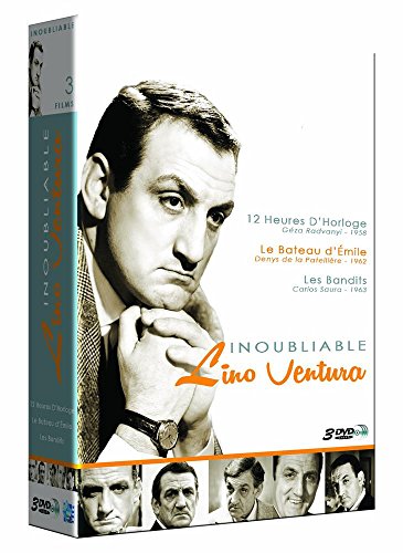 Inoubliable Lino Ventura : 12 Heures D'horloge + Le Bateau D'emile + Les Bandits - Pack