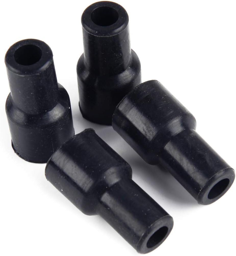 Amazon Com Beler 4pcs Ignition Coil Tip Rubber Boots Cover Spark Plug Cap Fit For Toyota Yaris Prius 90919 11009 Automotive