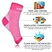 NEWZILL Plantar Fasciitis Socks with Arch Support, Best 24/7 Foot Care Compression Sleeve, Eases Swelling & Heel Spurs, Ankle Brace Support, Increases Circulation, Relieve Pain Fast (S/M, Pink)