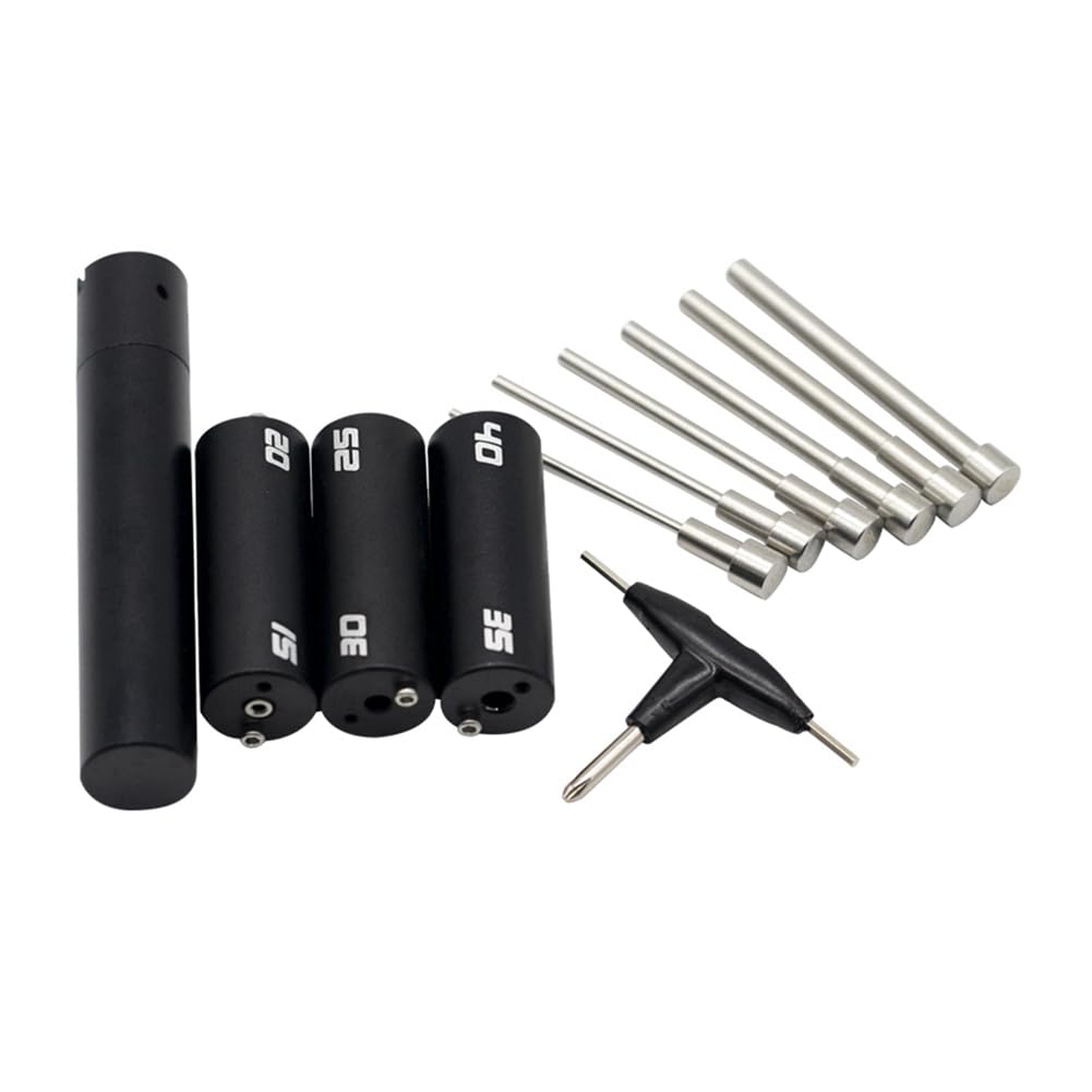 Vkyipg 1.5mm-4.0mm Coil Jig Kits Single Wire Clapton Wire Winding with 6 Different Diameters Tightly Wrapped Coil Rebuild