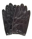 Pratt and Hart Touchscreen Leather Driving Gloves