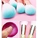 Vander Makeup Brushes Set 10pcs Mermaid Makeup Brush Cosmetic Brushes Eyeshadow Eyeliner Blush Brushes