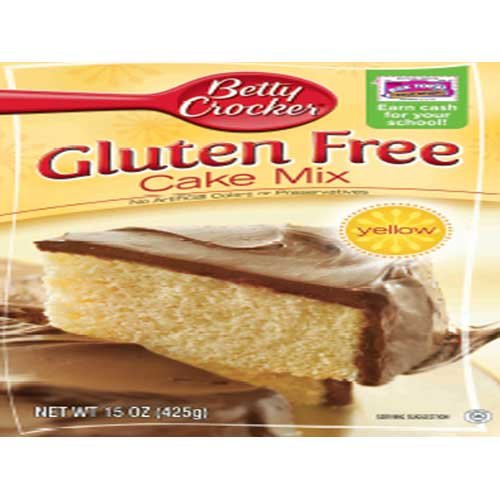Betty Crocker Gluten Free Yellow Cake Mix 15 Ounce 6 Per Case by