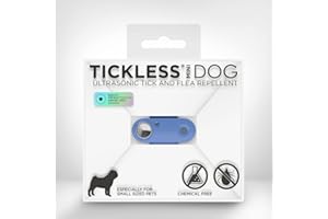TICKLESS Mini Chemical Free, Ultrasonic, Natural Flea & Tick Bite Prevention - Greek Blue