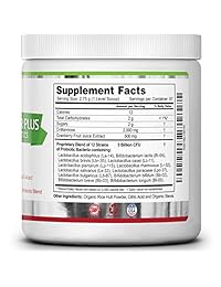 D-Mannose polvo Plus | 67 porciones | 6,5 oz | Alivio de rápida absorción infecciones urinarias | Mejorado con extracto de Arándano Jugo puro | Plus 5 Billion CFU Probiotics | Vegetarianos/veganos