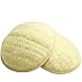 Kiloline 100% Big Size Naturals Exfoliating & Cleansing Loofah Pads-2 Pack Nature's flexible Luffa fibres Sponge Scrubber Brush Close Skin For Bath Spa and Shower Deep Cleansing Massaging Regenerating