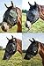 Horse Fly Mask Cover Ears Nose, All Around Barn, Stable, Pasture, Trail Riding Sun Protection and Styles