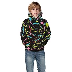 Ainuno Boys' Fashion Hoodies & Sweatshirts Cool