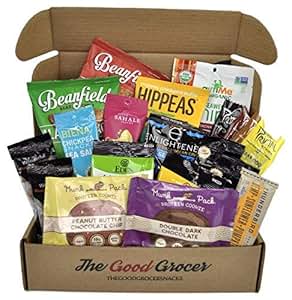protein snacks vegan basket gift