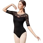 ModLatBal Women's Long Sleeves Leotards for Dance Adult Ballet Leotard for Grils