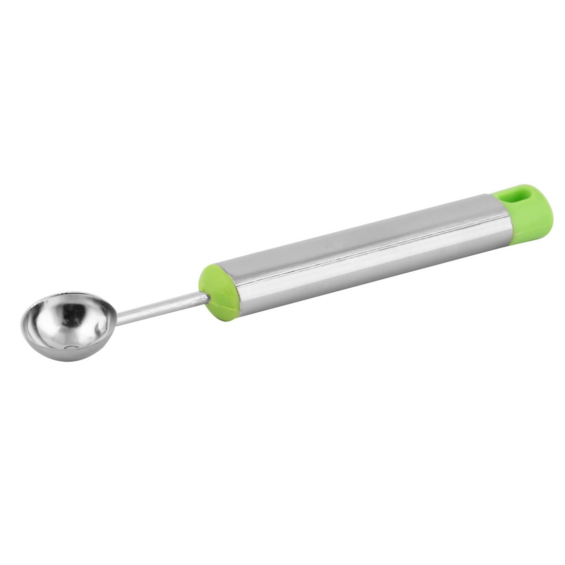 Sourcingmap Metal Home Cafeteria Fruit Watermelon Cantaloupe Ice Cream Ball Scoop Spoon Silver Tone