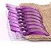 yueton?Sewing Clips, Paper Clips, Blinder Clips, Multi-Purpose Clips for Fabric Quilting Craft Sewing Knitting Crochet, 25 Pack Purple