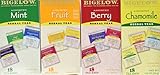 Bigelow Assorted Herb Teas - Pack of 72 Tea Bags - Mint, Fruit, Berry, Chamomile