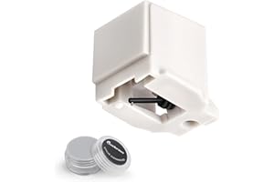 Gartopvoiz Record Player Needles Replacement for ATN3600L with Stylus Cleaning Gel, Compatible with Audio Technica AT-LP60 AT-LP60USB Turntable Stylus