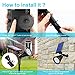 Iextreme Solar Spotlights, 4 LED Waterproof Solar Spotlight 180 ° Adjustable Wall Light, 2-in-1 Security Lighting, Auto On/Off Landscape Lights for Gardens Patio Deck Yard Driveway Pool Area(2 Pack)
