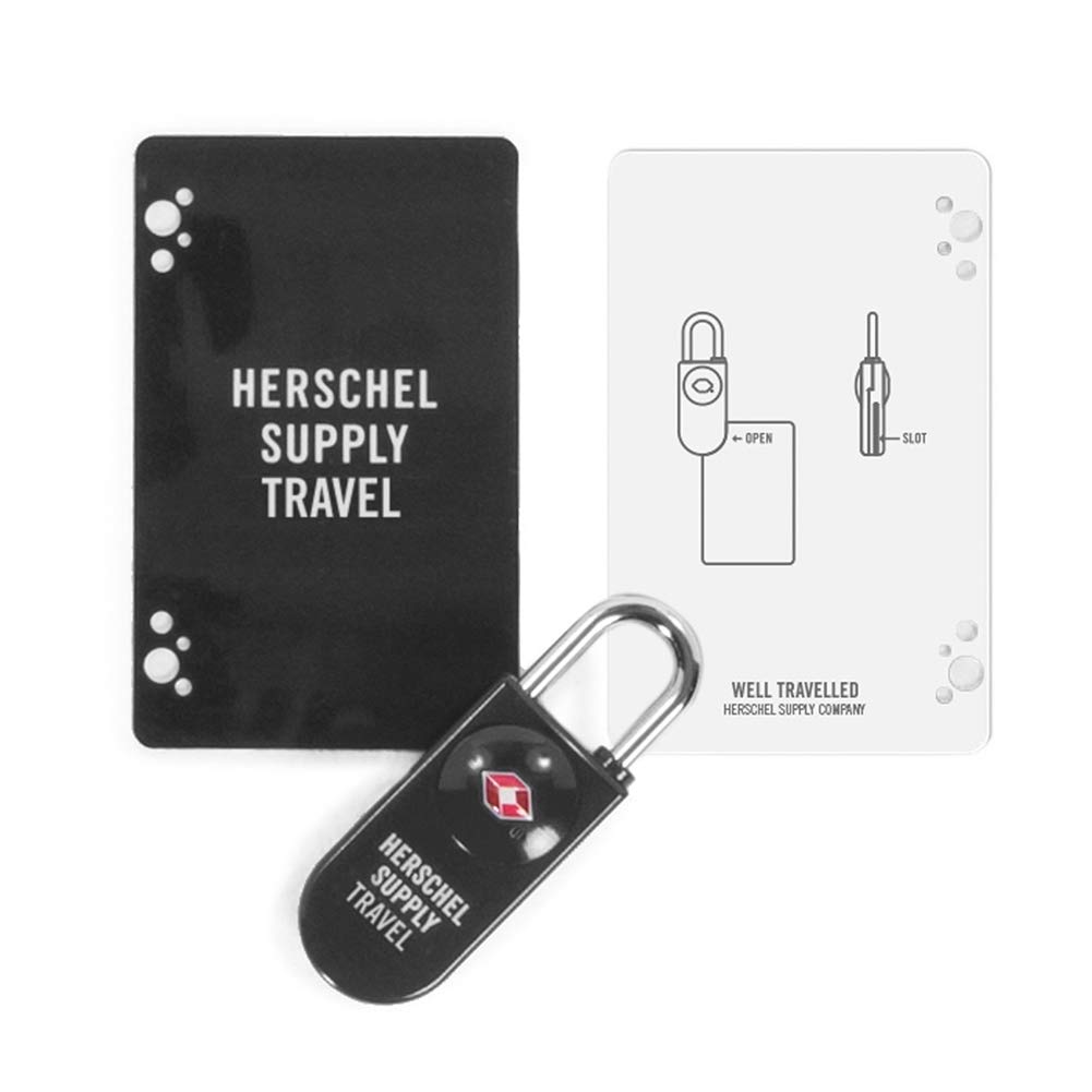 Herschel TSA Card Lock, Black, One Size