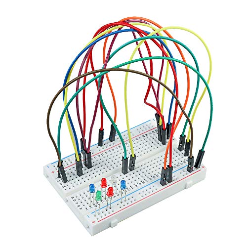 FICBOX 400 tie Points Solderless Breadboard(6 Pack)