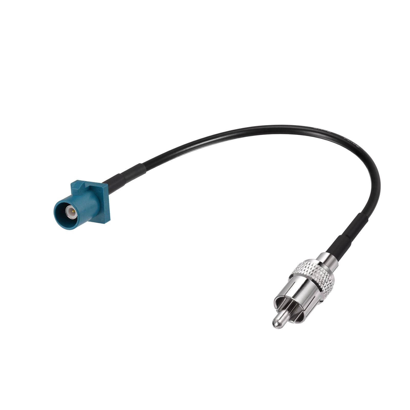 Photo 1 of Superbat Fakra to RCA Cable, RCA Male to Blue Fakra Z Male Coax Pigtail 6" for Aftermarket Radio Head Unit Rear View Camera etc.