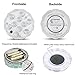 Submersible LED Lights 10 RGB LEDs 16 Colors Changing Waterproof Underwater Lights Multi Color Battery Powered with IR Remote Controller for Aquarium, Vase Base, Pond, Swimming Pool, Garden, Party
