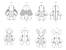 Simplicity Chubby Puppy, Lamb, Bunny, Kitten, and
