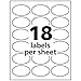 Avery Printable Blank Oval Labels, 1.5