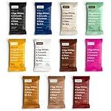 RxBar Real Food Protein Bars, ALL Flavors Variety Pack, 11 Flavors w/NEW Chocolate Chip, Mixed Berry, and Peanut Butter Chocolate (Pack of 22)