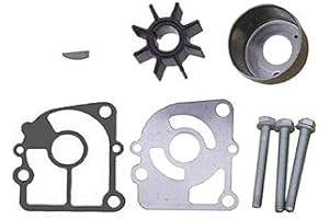 MARKGOO 362-87322-1 Water Pump Impeller Repair Kit Replacement for Nissan Tohatsu Outboard 9.9 12 15 18 20 HP MFS15 MFS18 MFS20 Boat Motor Engine Parts 2 & 4 Stroke 362873221M